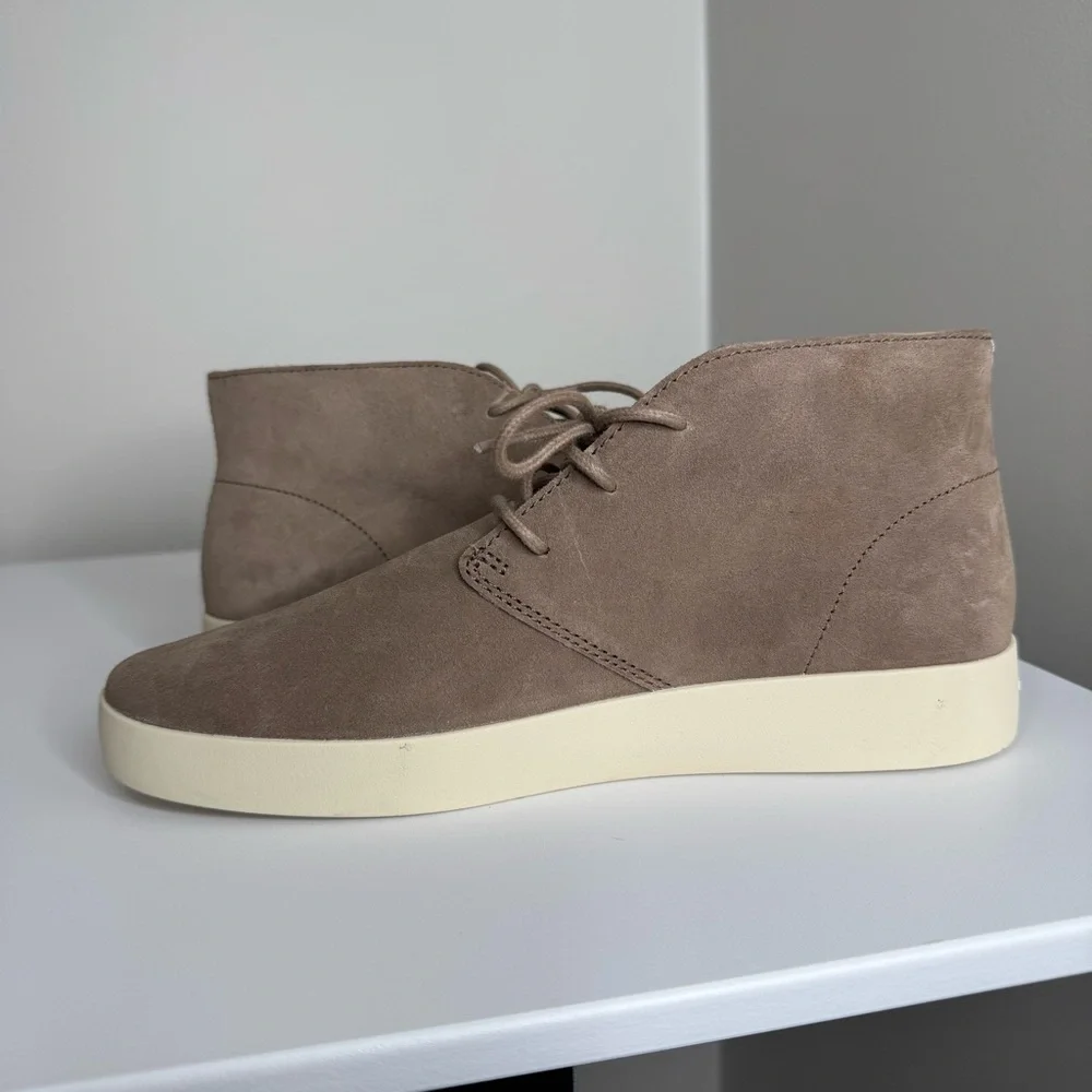 NEW Everlane Women’s Tan Taupe Suede Lace-up‎ Chukka Ankle Boots Size 7.5